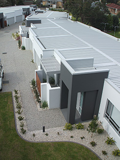 Multi-residential metal roofing Thirroul
